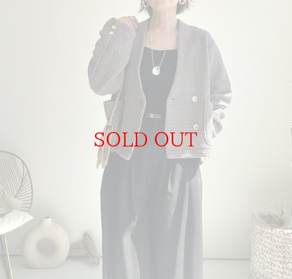 画像9: ●SALE●ジャケットのきちんと感とカーデの気楽さ●【12/16 LIVEアイテム】●クラシカルカーデジャケット (9)