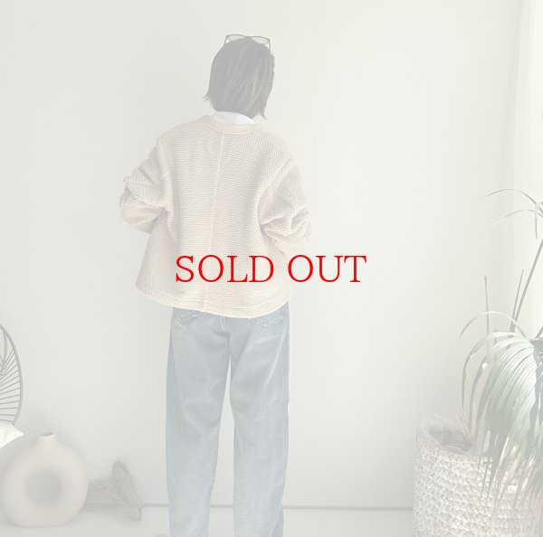 画像13: ●SALE●ジャケットのきちんと感とカーデの気楽さ●【12/16 LIVEアイテム】●クラシカルカーデジャケット (13)