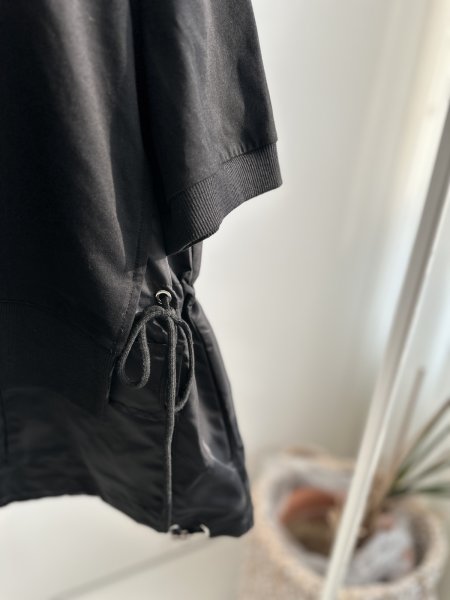 画像2: ⚫︎SALE⚫︎【LIVE ご紹介アイテム】MA-1ドッキングハーフスリーブスエット (2)