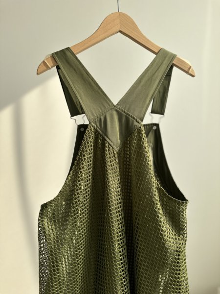 画像3: 【SALE LIVE ご紹介アイテム】メッシュデザインジャンパースカート (3)