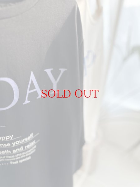 画像2: ⚫︎SALE⚫︎【LIVE ご紹介アイテム】TODAY ロンT (2)