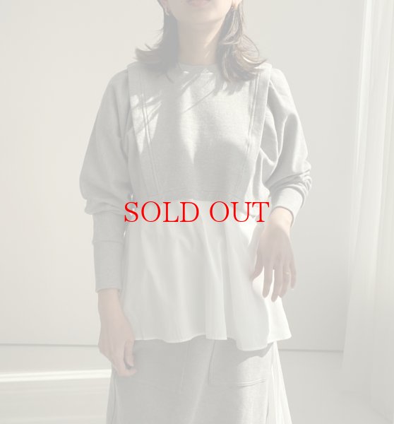 画像3: ⚫︎SALE⚫︎【LIVE ご紹介アイテム】シャツドッキングスエット (3)