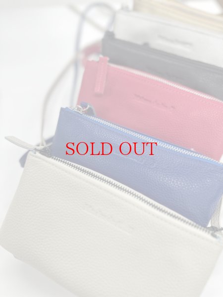 画像2: ◆在庫限りで終了●デイリーにも旅行にも●本革ショルダーウォレット【liveご紹介アイテム】 (2)