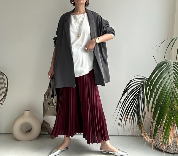 画像16: ●S〜LLさんも穿けちゃう!?【LIVEご紹介アイテム】●プリーツパンツ (16)