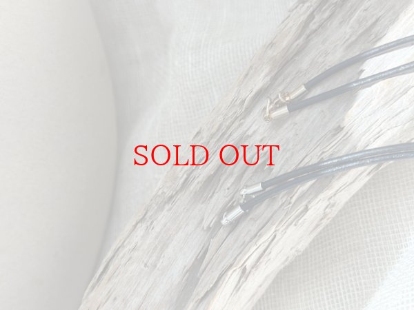 画像3: ◆新色追加●秋冬コーデのポイントに●【LIVEご紹介アイテム】●本革コードデザインネックレス (3)