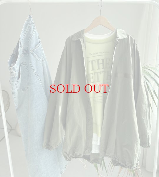 画像2: ◆オーバーシルエットが可愛いオトナっぽカーキアウター【LIVEご紹介アイテム】●オーバーカーキブルゾン (2)