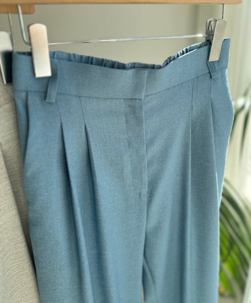 画像14: 【2/17 LIVEアイテム】裾ボリュームスラックスボトム (14)