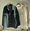 画像3: 【2/19 LIVEご紹介アイテム】素敵すぎる!!大人Gジャン登場●リネンミックスオーバーGジャン/ジャケット (3)