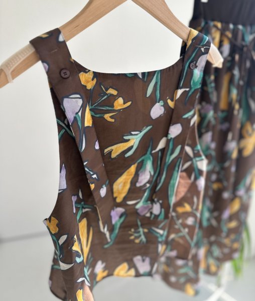 画像19: ●【2/11 LIVEご紹介アイテム】●前後2wayで着られる◎全色素敵!!なヴィンテージライクフラワービスチェトップス (19)