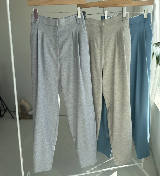 画像4: 【2/17 LIVEアイテム】裾ボリュームスラックスボトム (4)