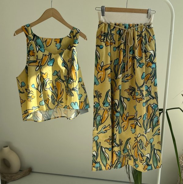 画像16: 【2/11 LIVEご紹介アイテム】●全色素敵!!なヴィンテージライクフラワースカート (16)