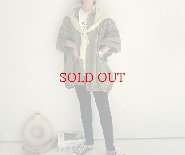 画像7: ◆オーバーシルエットが可愛いオトナっぽカーキアウター【LIVEご紹介アイテム】●オーバーカーキブルゾン (7)