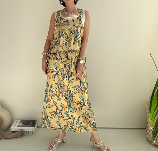 画像29: ●【2/11 LIVEご紹介アイテム】●前後2wayで着られる◎全色素敵!!なヴィンテージライクフラワービスチェトップス (29)