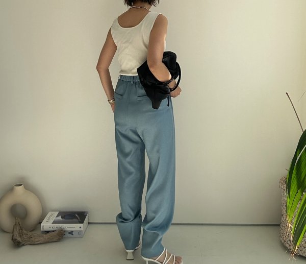 画像21: 【2/17 LIVEアイテム】裾ボリュームスラックスボトム (21)