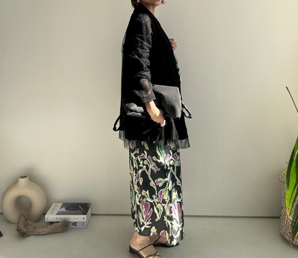 画像20: 【2/11 LIVEご紹介アイテム】●全色素敵!!なヴィンテージライクフラワースカート (20)