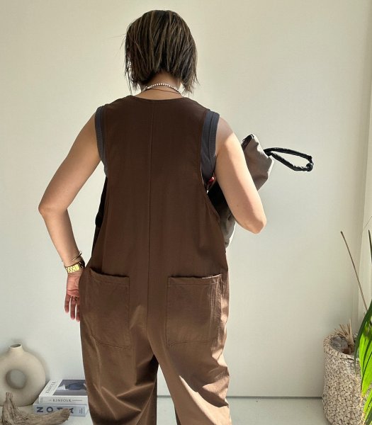 画像24: ●SALE●メーカー在庫限り●【3/31 LIVEアイテム】●ストレッチナイロンで伸縮性◎●ジップデザインオールインワン (24)