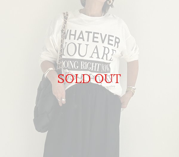 画像2: ●【LIVEご紹介アイテム】●モノトーンロゴロンT (2)