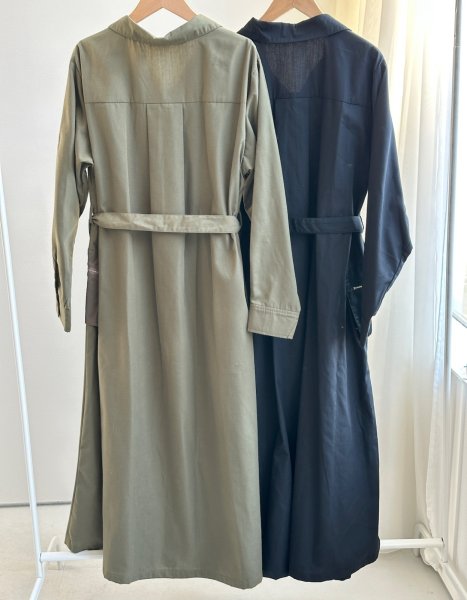 画像2: ●羽織としてもワンピとしても使える◎【LIVEご紹介アイテム】●ミリタリーシャツワンピ (2)