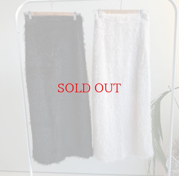 画像2: ●在庫限りで終了●【liveご紹介アイテム】シャギーナロースカート (2)