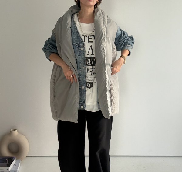 画像9: ●ファードッキングショールダウンベスト●【LIVEご紹介アイテム】 (9)