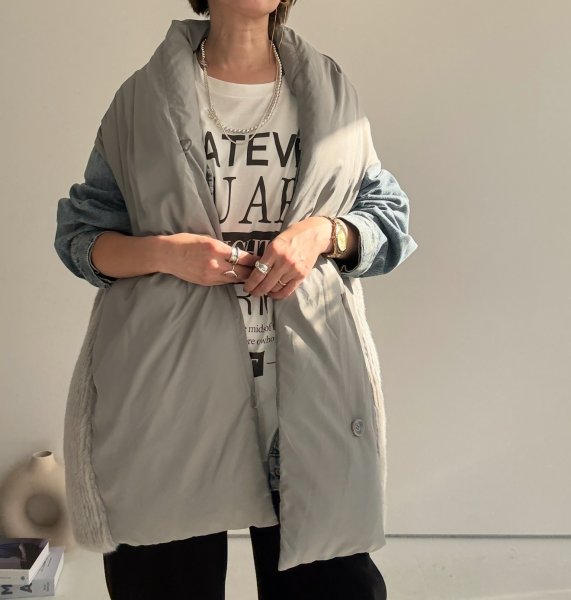 画像13: ●ファードッキングショールダウンベスト●【LIVEご紹介アイテム】 (13)