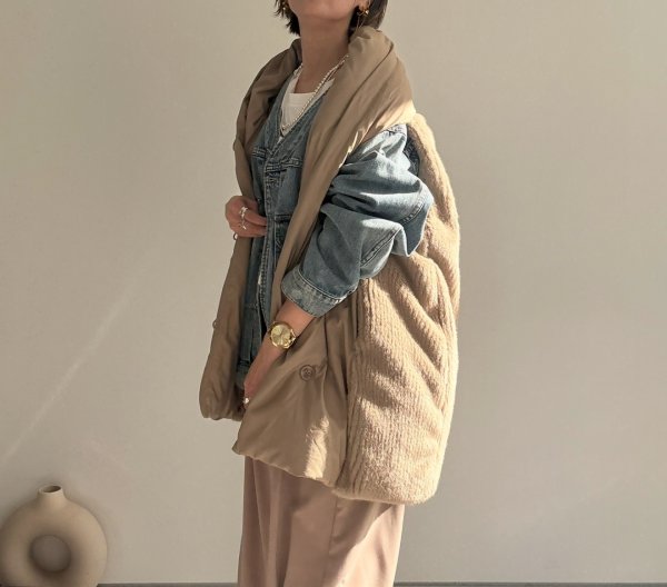 画像7: ●ファードッキングショールダウンベスト●【LIVEご紹介アイテム】 (7)