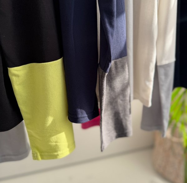 画像4: ●新色出来ました◎大人気!!!【LIVEご紹介アイテム】配色スリーブトップス (4)