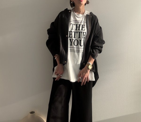 画像13: ●【LIVEご紹介アイテム】●ウールライクストレッチコクーンコート (13)