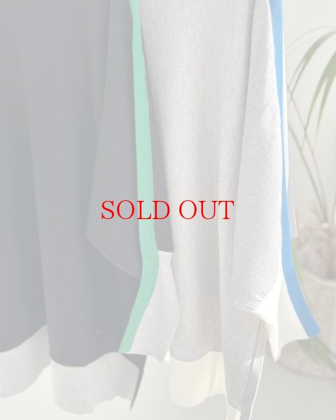 画像5: ●オシャレ配色【LIVEご紹介アイテム】配色オーバードルマンニット (5)