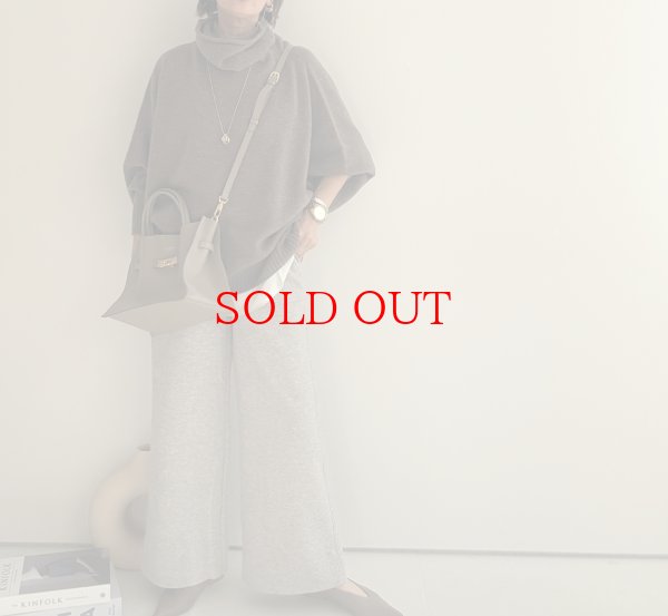 画像8: ●高品質◎Yamagata Knit●【LIVEご紹介アイテム】Yamagataオフタートルニット (8)