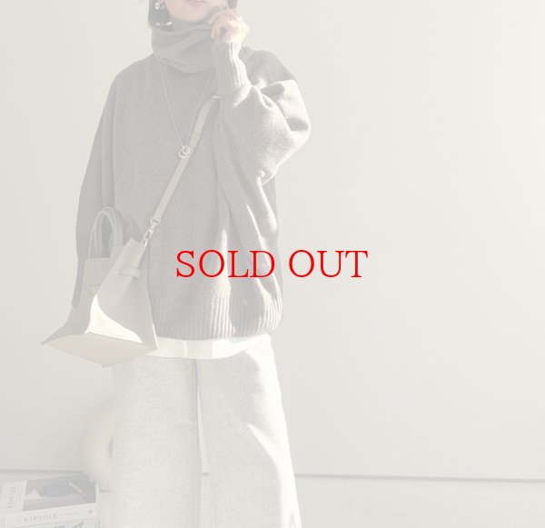 画像7: ●高品質◎Yamagata Knit●【LIVEご紹介アイテム】Yamagataオフタートルニット (7)