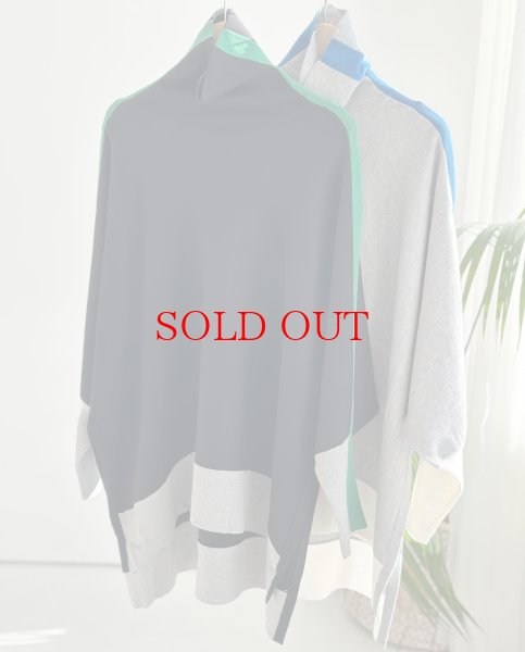 画像1: ●オシャレ配色【LIVEご紹介アイテム】配色オーバードルマンニット (1)