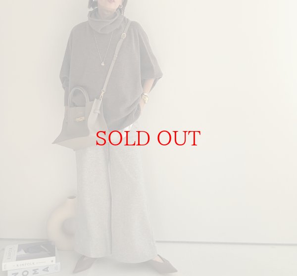 画像9: ●高品質◎Yamagata Knit●【LIVEご紹介アイテム】Yamagataオフタートルニット (9)