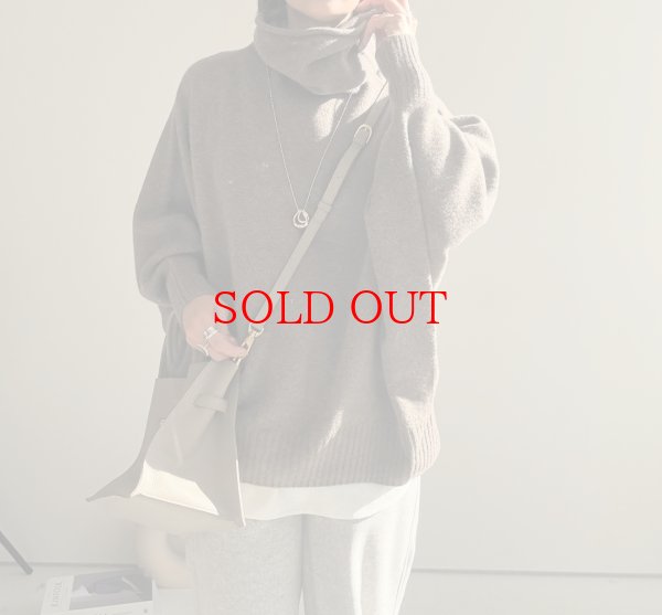 画像6: ●高品質◎Yamagata Knit●【LIVEご紹介アイテム】Yamagataオフタートルニット (6)