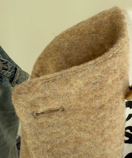 画像6: ●配色が可愛い●【LIVEご紹介アイテム】BIGポケット配色ウールコート (6)