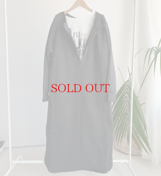 画像1: ●あったか裏起毛●【LIVEご紹介アイテム】●裏起毛ジップデザインワンピース⚫︎チャコールグレー (1)