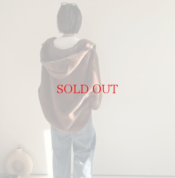 画像20: ●上質エコファーワイドスリーブフーディジャケット●【LIVEご紹介アイテム】 (20)