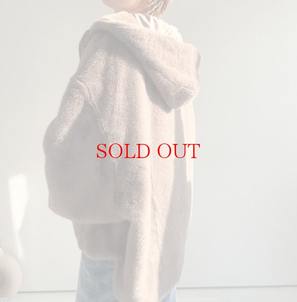 画像6: ●上質エコファーワイドスリーブフーディジャケット●【LIVEご紹介アイテム】 (6)