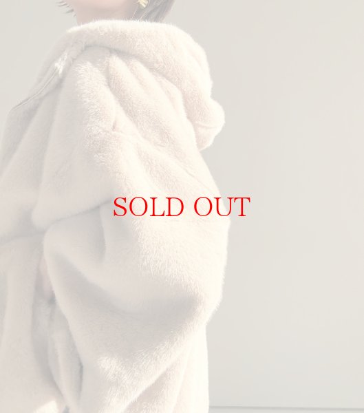 画像16: ●上質エコファーワイドスリーブフーディジャケット●【LIVEご紹介アイテム】 (16)