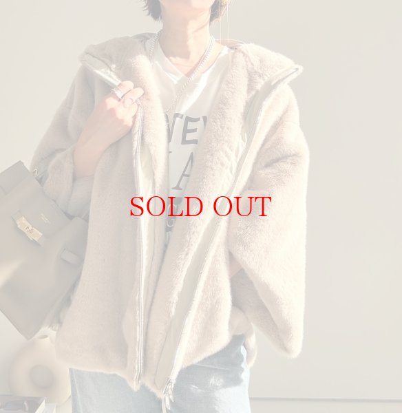 画像18: ●上質エコファーワイドスリーブフーディジャケット●【LIVEご紹介アイテム】 (18)