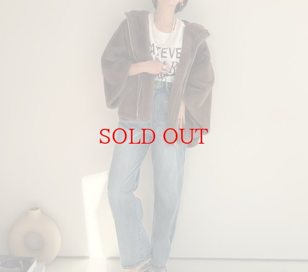 画像26: ●上質エコファーワイドスリーブフーディジャケット●【LIVEご紹介アイテム】 (26)