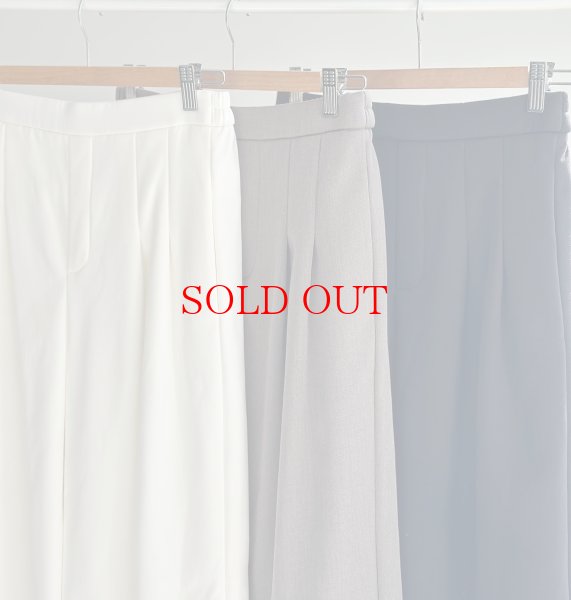 画像3: ●あったか裏ふわ素材◎裏毛布ワイドパンツ【LIVEご紹介アイテム】 (3)