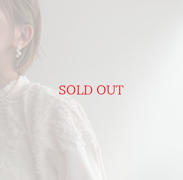 画像2: ◆4粒パールピアス【LIVEアイテム】 (2)