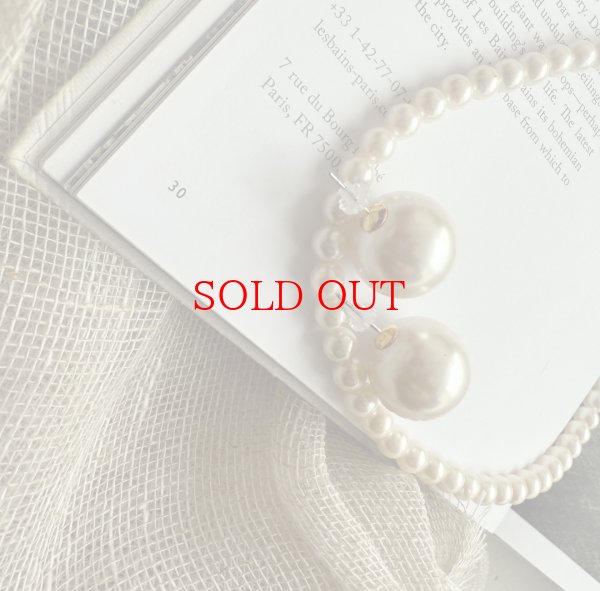 画像3: ◆Big Pearl pierce (3)