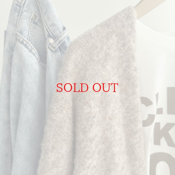 画像2: ● SALE●【 LIVEご紹介アイテム】●ブークレーニットカーディガン (2)