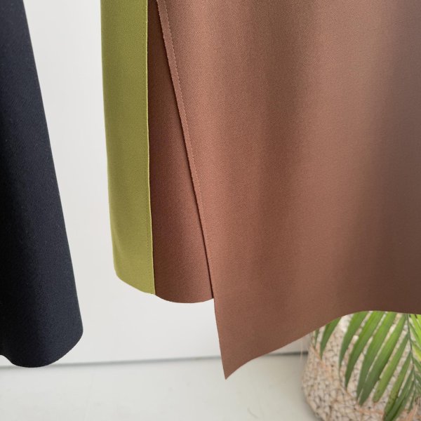 画像3: ●【 LIVEご紹介アイテム】●配色ナロースカート (3)