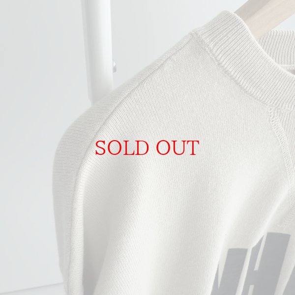 画像14: 【1/13 LIVEご紹介アイテム】BIGロゴスエットライクニット (14)