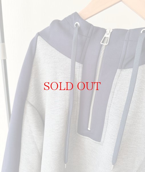 画像3: 【1/15 LIVEご紹介アイテム】●バイカラーロングフーディ (3)