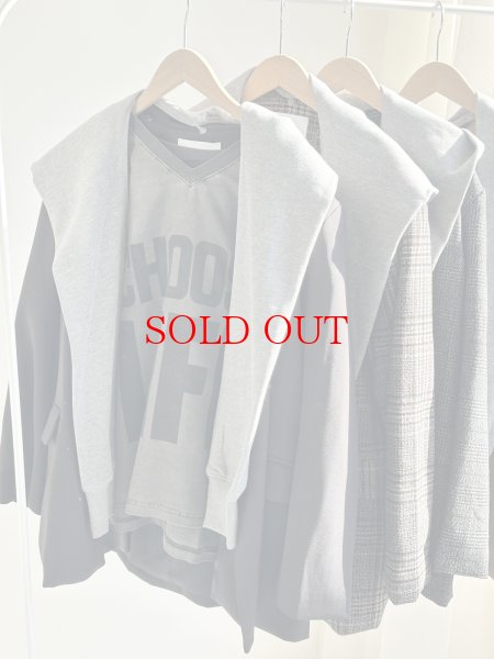 画像5: ●SALE●【11/18 LIVEアイテム】着脱可能!!フード付Wボタンオーバージャケット (5)