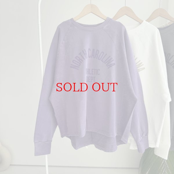 画像4: ●一部カラーのみ期間限定再販【2/22 LIVEご紹介アイテム】ウオッシュカラーマシュマロロゴスエット (4)